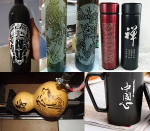 十堰丹江口酒瓶葫芦工艺品激光雕刻机